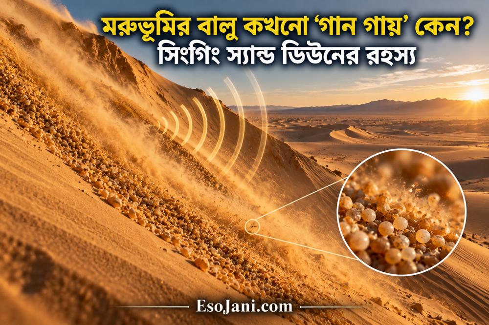 মরুভূমির বালু কখনো ‘গান গায়’ কেন? সিংগিং স্যান্ড ডিউনের রহস্য