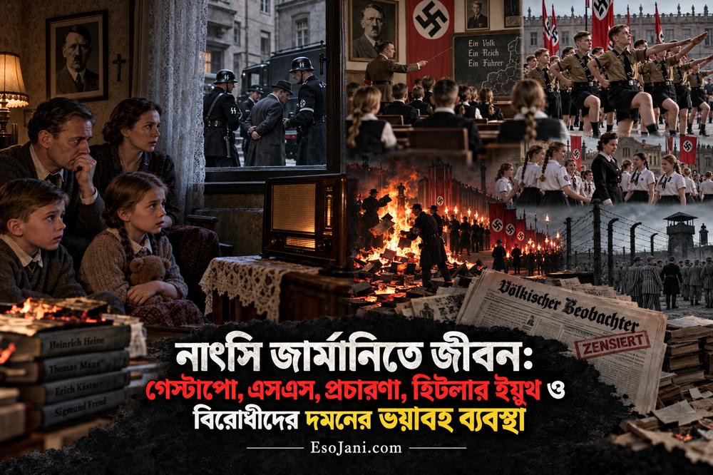 নাৎসি জার্মানিতে জীবন: গেস্টাপো, এসএস, প্রচারণা ও বিরোধী দমনের ইতিহাস