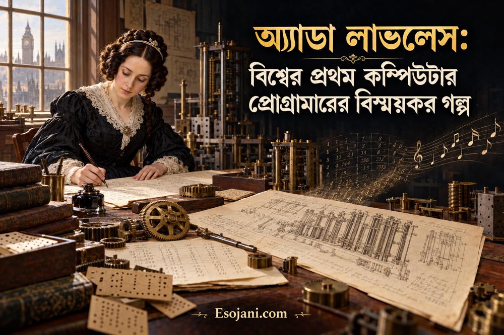 অ্যাডা লাভলেস: প্রথম কম্পিউটার প্রোগ্রামার হিসেবে পরিচিত নারীর বিস্ময়কর ইতিহাস