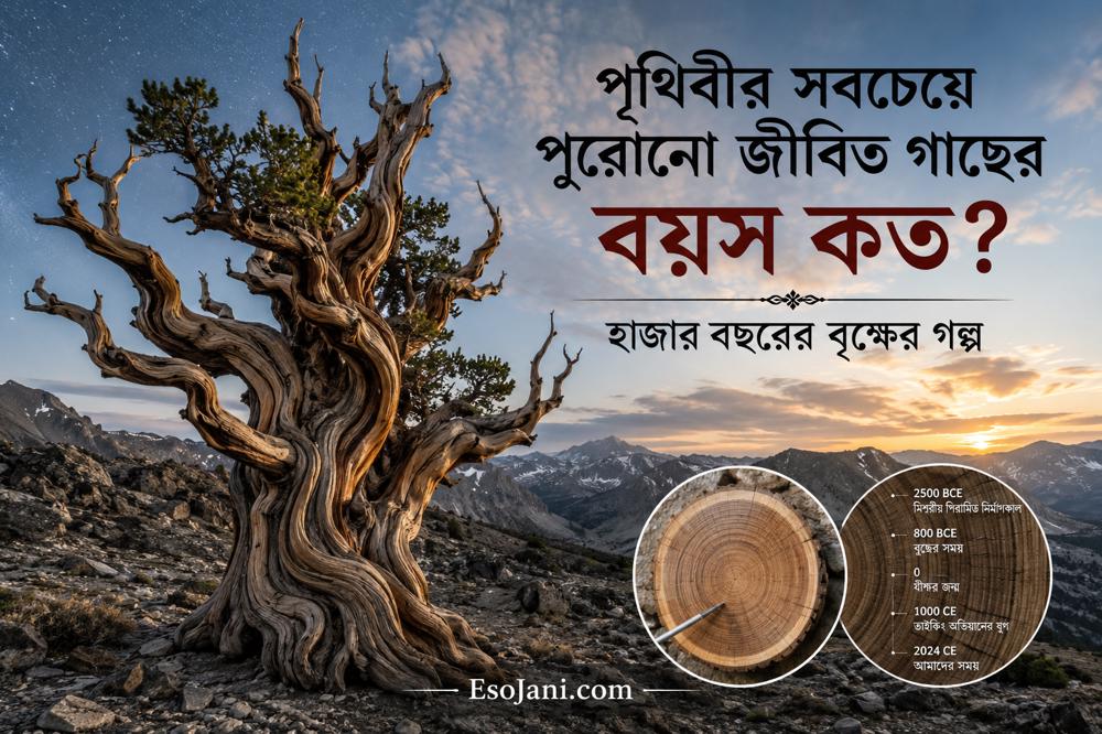 পৃথিবীর সবচেয়ে পুরোনো জীবিত গাছের বয়স কত? হাজার বছরের বৃক্ষের বিস্ময়কর গল্প