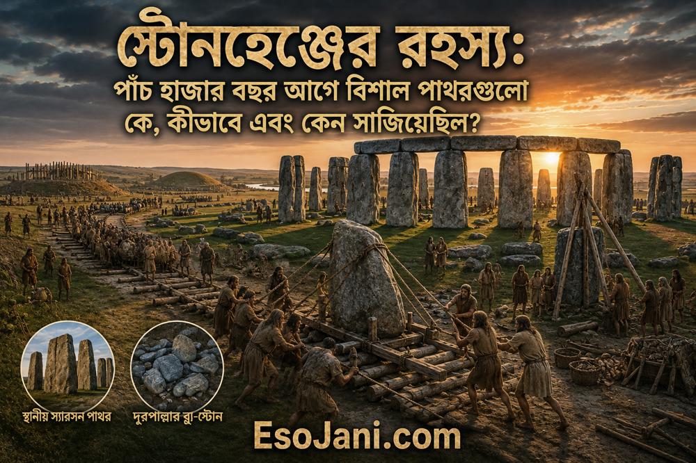 স্টোনহেঞ্জের রহস্য: পাঁচ হাজার বছর আগে বিশাল পাথরগুলো কে, কীভাবে এবং কেন সাজিয়েছিল?