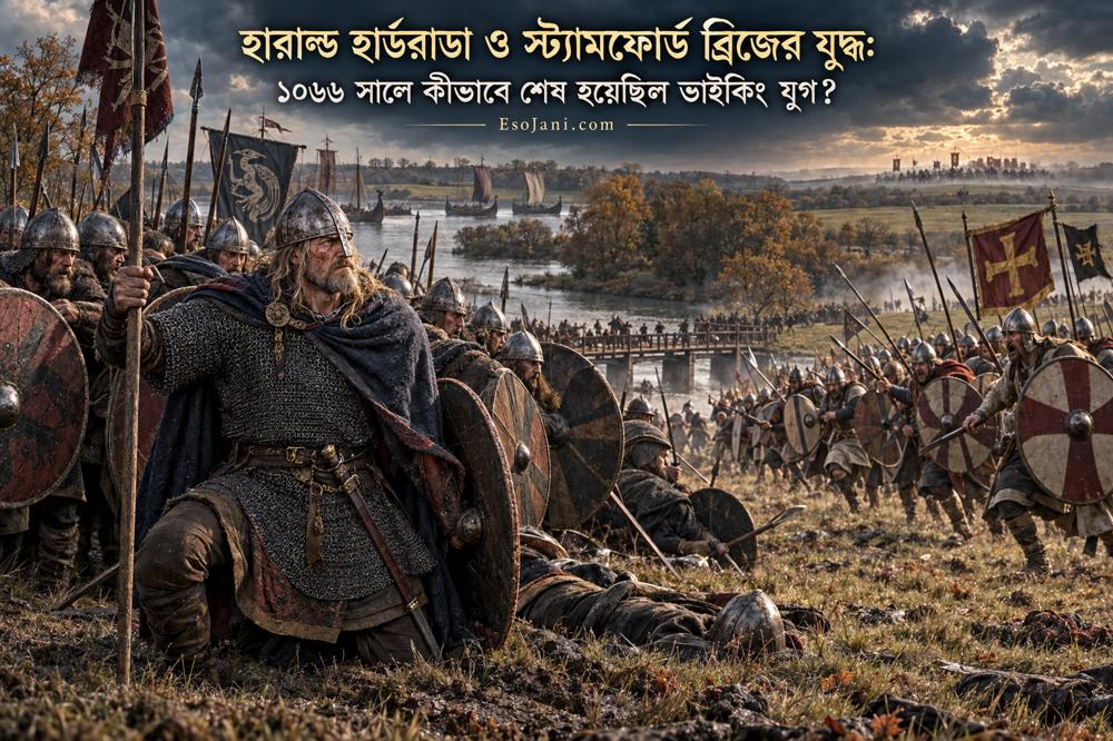 হারাল্ড হার্ডরাডা ও স্ট্যামফোর্ড ব্রিজের যুদ্ধ: ১০৬৬ সালে কীভাবে শেষ হয়েছিল ভাইকিং যুগ?