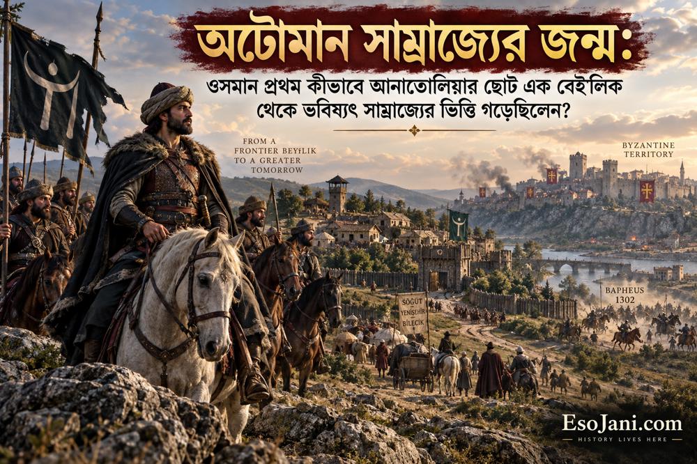 অটোমান সাম্রাজ্যের জন্ম: ওসমান প্রথমের ছোট বেইলিক থেকে বিশ্বজয়ী সাম্রাজ্যের ভিত্তি