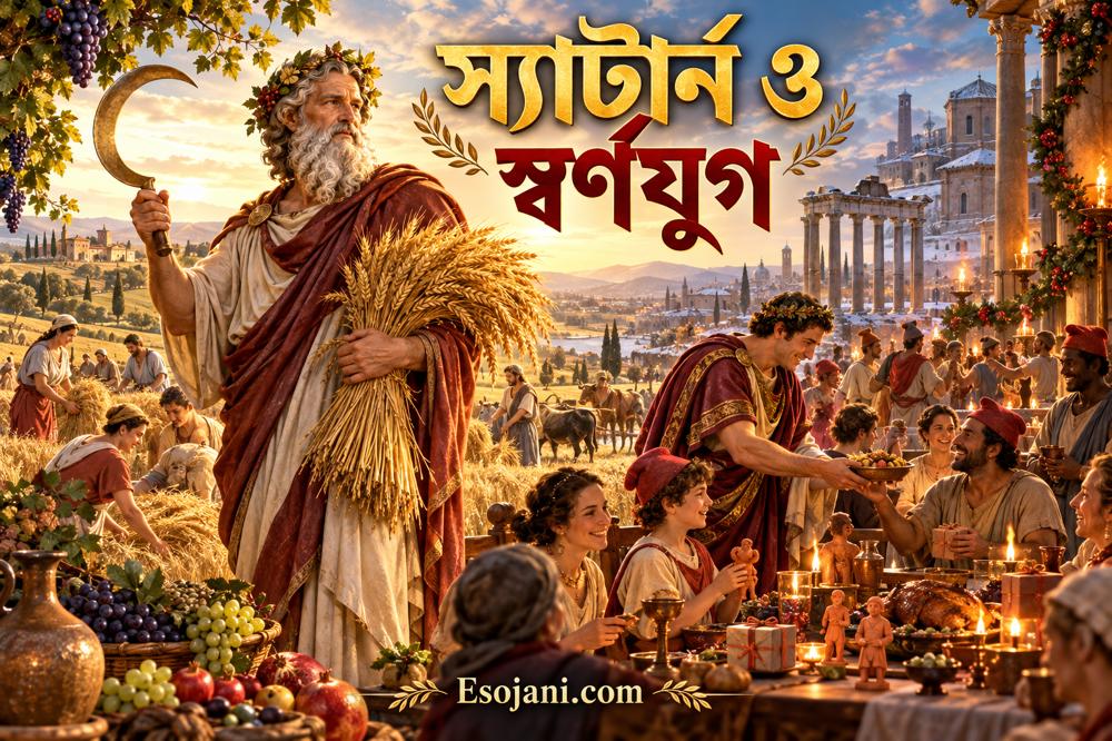 স্যাটার্ন ও স্বর্ণযুগ: রোমান পুরাণে স্যাটার্নালিয়া উৎসবের গল্প