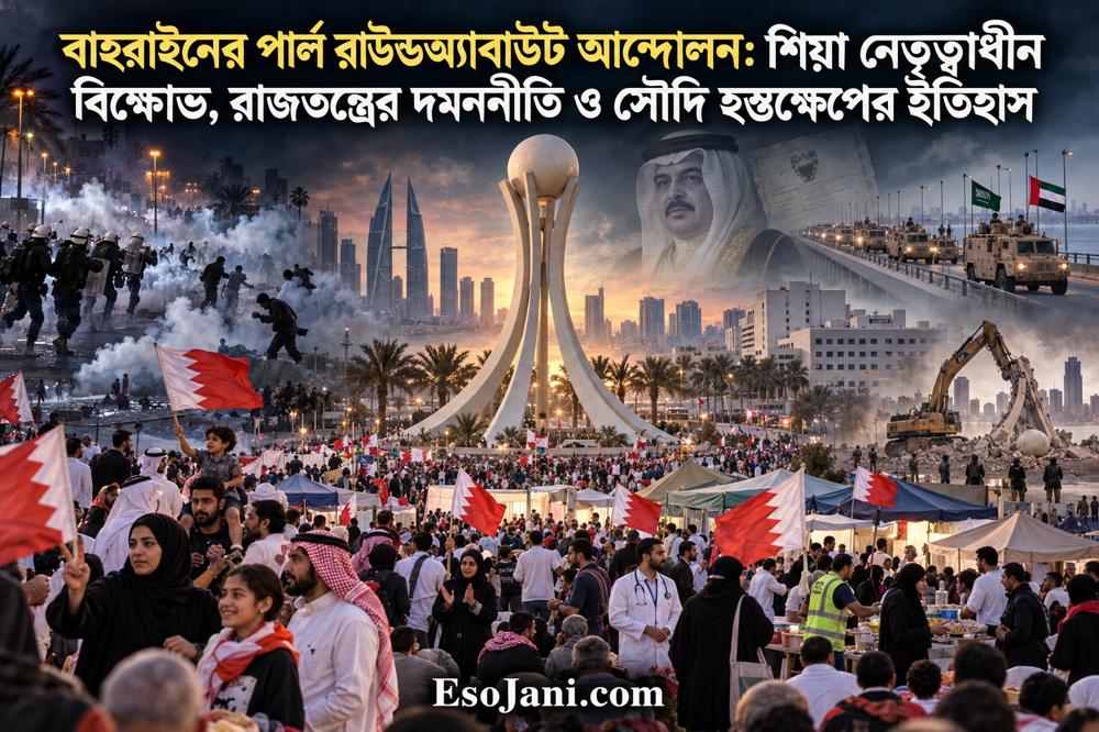 বাহরাইনের পার্ল রাউন্ডঅ্যাবাউট আন্দোলন: শিয়া বিক্ষোভ, রাজতন্ত্রের দমন ও সৌদি হস্তক্ষেপ
