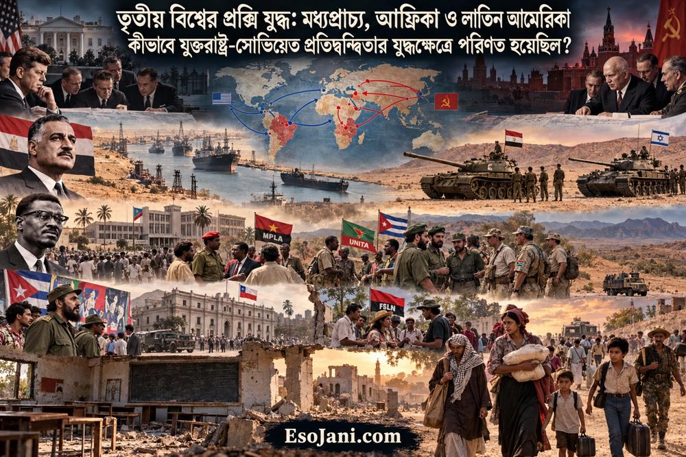 তৃতীয় বিশ্বের প্রক্সি যুদ্ধ: যুক্তরাষ্ট্র–সোভিয়েত প্রতিদ্বন্দ্বিতার বৈশ্বিক যুদ্ধক্ষেত্র
