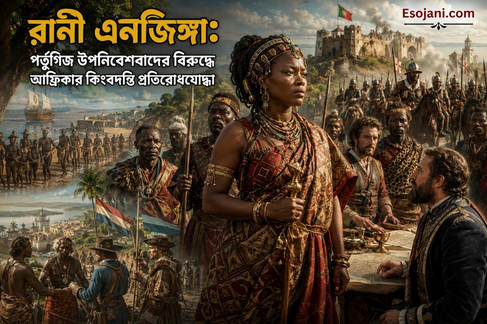 রানী এনজিঙ্গা: পর্তুগিজ উপনিবেশবাদের বিরুদ্ধে আফ্রিকার কিংবদন্তি প্রতিরোধযোদ্ধার ইতিহাস