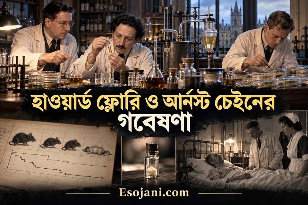 ফ্লোরি ও চেইন কীভাবে পেনিসিলিনকে জীবনরক্ষাকারী ওষুধে রূপ দিলেন?
