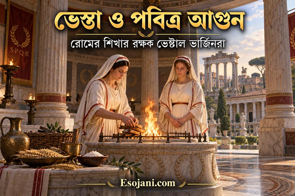 ভেস্তা ও ভেস্টাল ভার্জিন: কেন রোমের পবিত্র আগুন জ্বালিয়ে রাখা হতো?