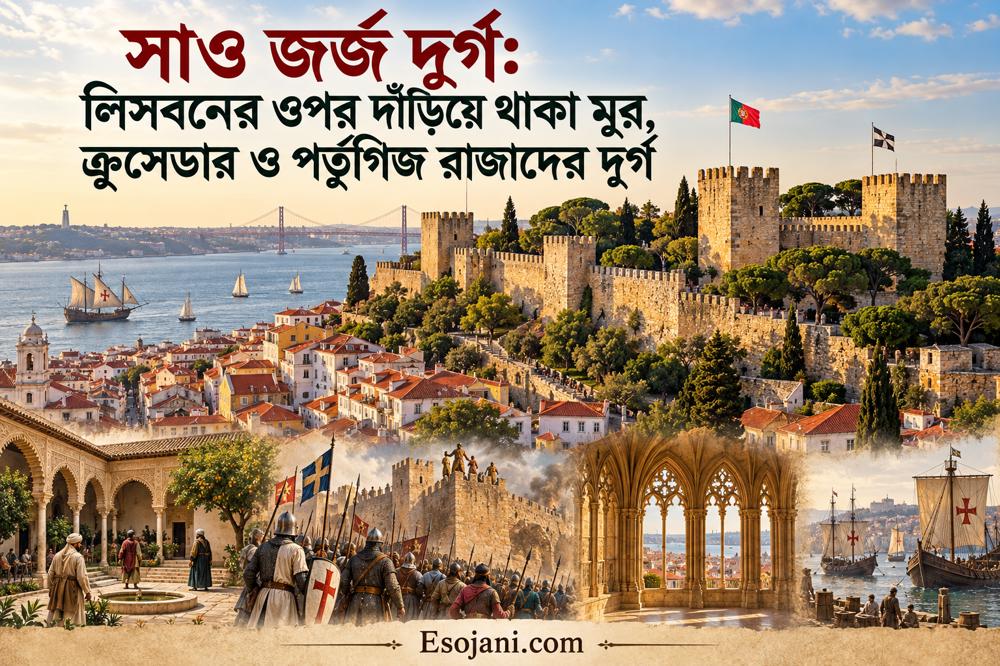 সাও জর্জ দুর্গ: লিসবনের ওপর দাঁড়িয়ে থাকা মুর, ক্রুসেডার ও পর্তুগিজ রাজাদের দুর্গ
