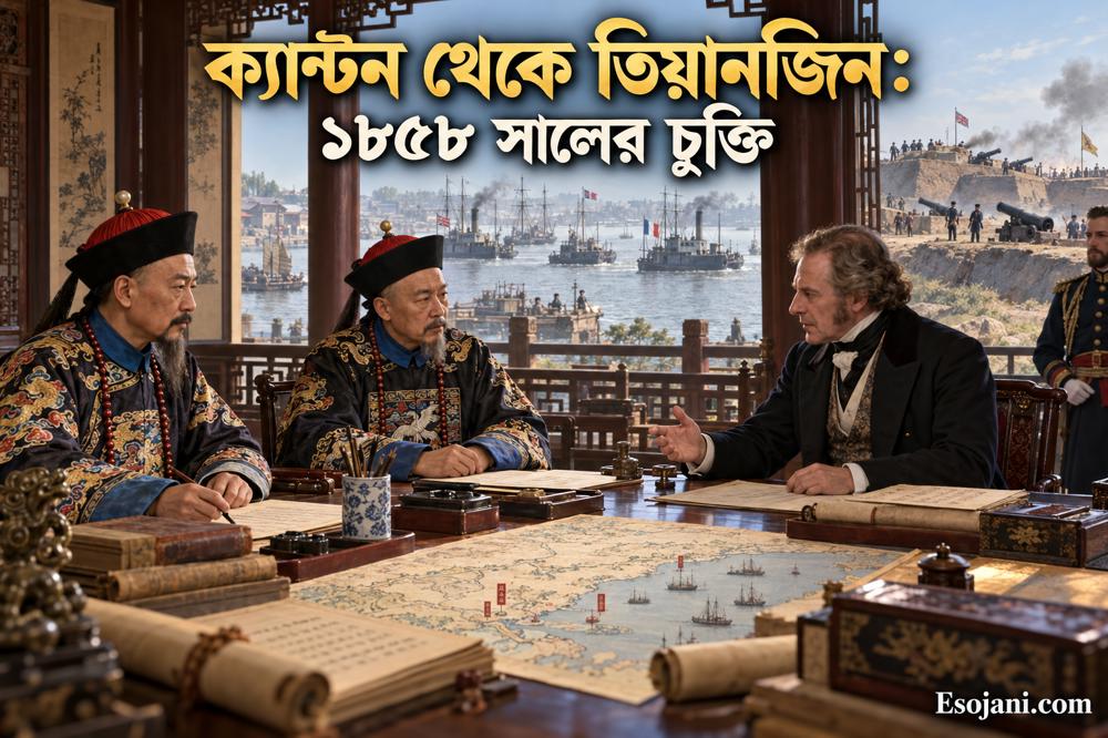 ক্যান্টন থেকে তিয়ানজিন: ১৮৫৮ সালের চুক্তি কীভাবে চীনকে আরও উন্মুক্ত করেছিল?