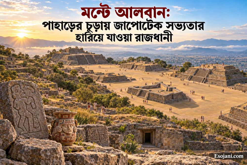 মন্টে আলবান: পাহাড়চূড়ায় জাপোটেক সভ্যতার প্রাচীন রাজধানীর রহস্য