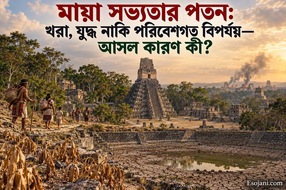 মায়া সভ্যতার পতন: খরা, যুদ্ধ ও পরিবেশগত বিপর্যয়ের আসল ভূমিকা