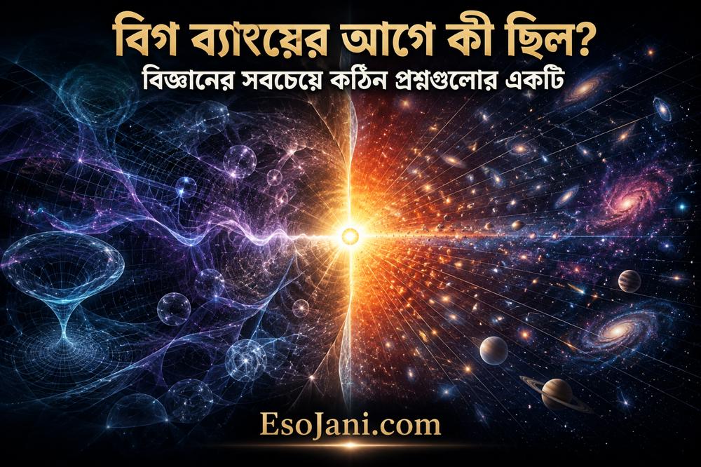 বিগ ব্যাংয়ের আগে কী ছিল? মহাবিশ্বের জন্মের আগের রহস্য নিয়ে বিজ্ঞানের সবচেয়ে কঠিন প্রশ্ন