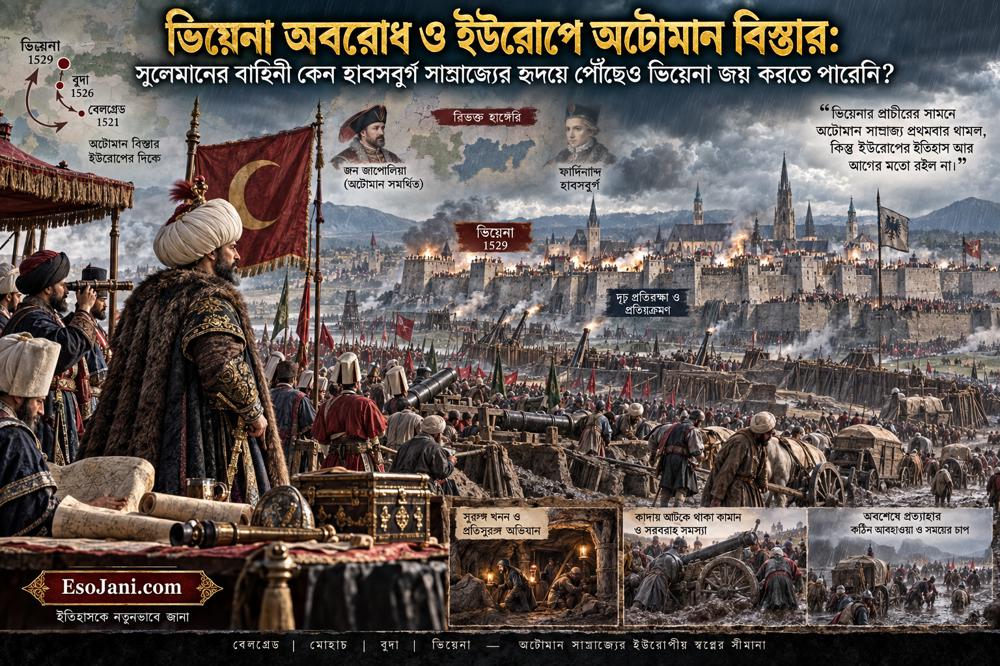 ভিয়েনা অবরোধ ১৫২৯: ইউরোপের গভীরে পৌঁছেও সুলেমানের অটোমান বাহিনী কেন ব্যর্থ হয়েছিল?