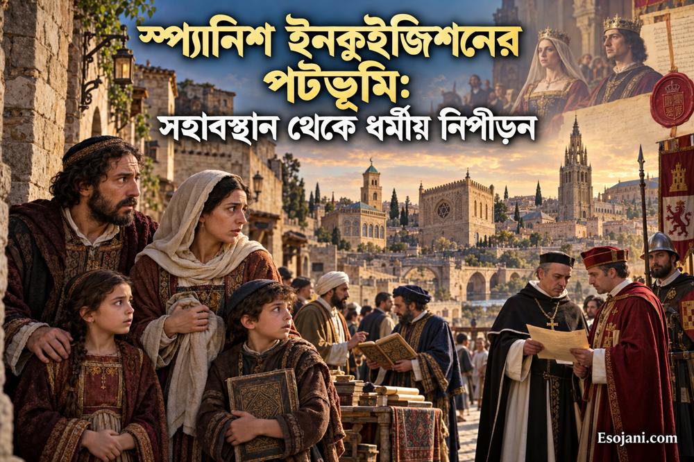 স্প্যানিশ ইনকুইজিশনের পটভূমি: সহাবস্থান থেকে ধর্মীয় নিপীড়ন
