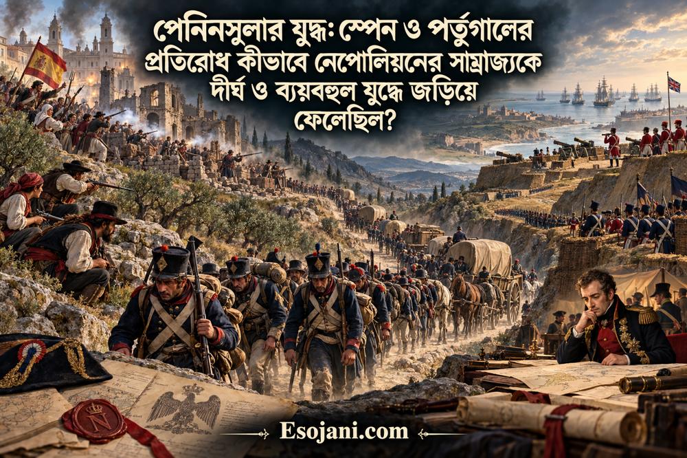 পেনিনসুলার যুদ্ধ: স্পেন ও পর্তুগালে কীভাবে দুর্বল হয়েছিল নেপোলিয়নের সাম্রাজ্য?