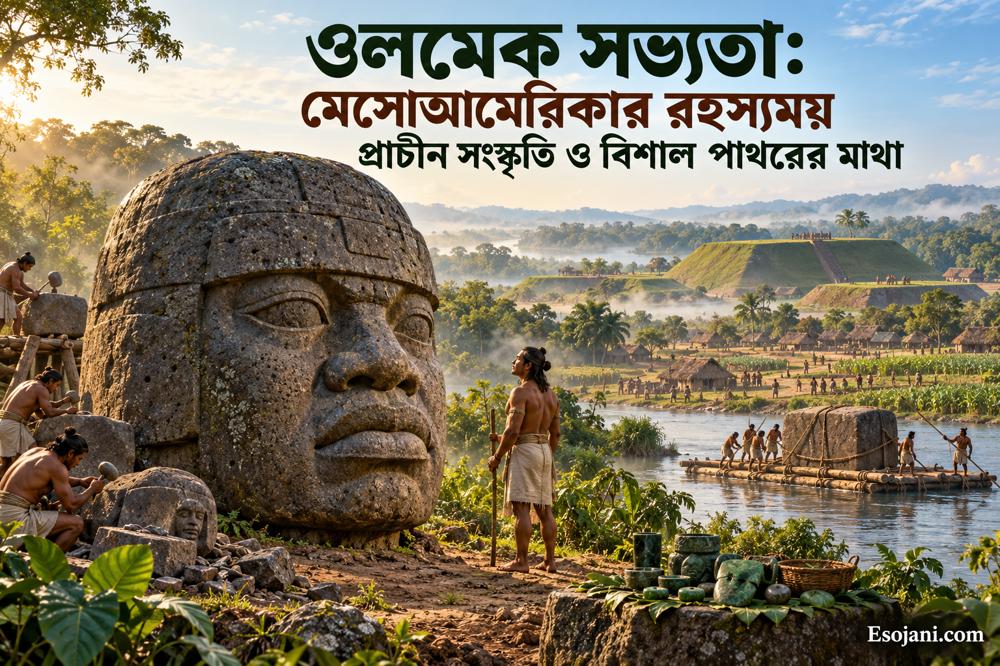 ওলমেক সভ্যতা: মেসোআমেরিকার প্রাচীন সংস্কৃতি ও বিশাল পাথরের মাথার রহস্য