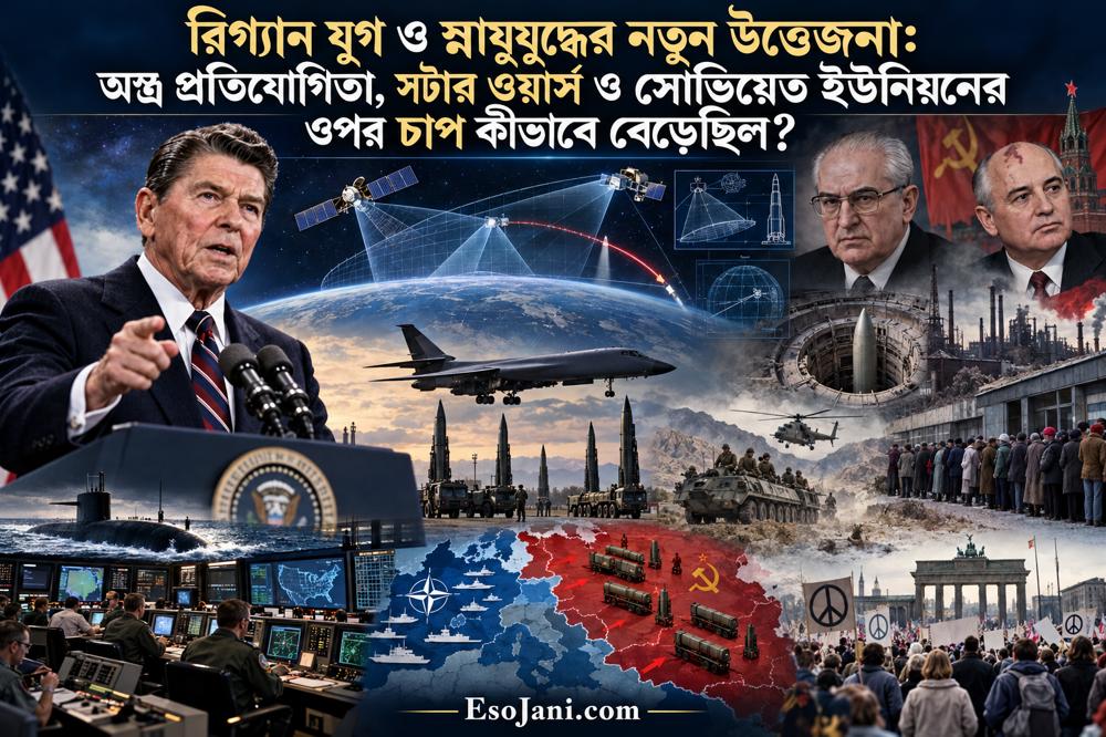 রিগ্যান যুগ ও স্নায়ুযুদ্ধ: অস্ত্র প্রতিযোগিতা, স্টার ওয়ার্স এবং সোভিয়েত সংকট