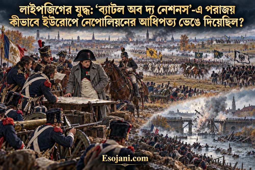 লাইপজিগের যুদ্ধ: ‘ব্যাটল অব দ্য নেশনস’-এ যেভাবে ভাঙে নেপোলিয়নের আধিপত্য