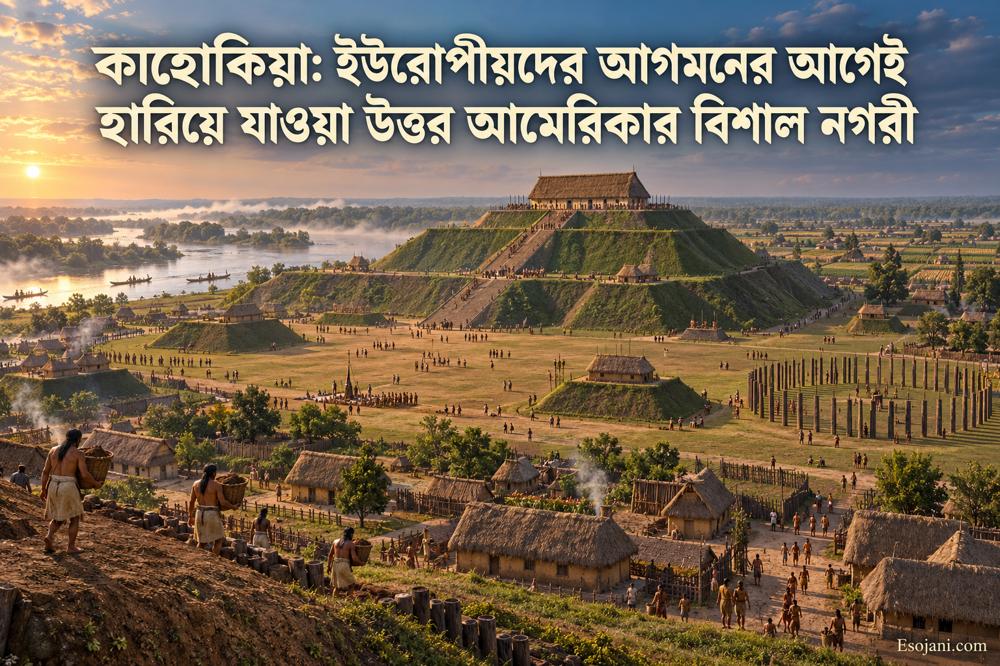 কাহোকিয়া: ইউরোপীয়দের আগমনের আগেই হারিয়ে যাওয়া বিশাল নগরীর রহস্য