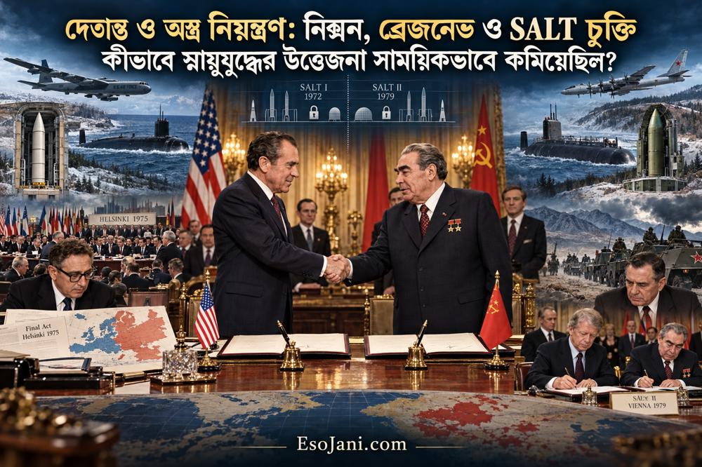 দেতান্ত ও অস্ত্র নিয়ন্ত্রণ: নিক্সন, ব্রেজনেভ ও SALT চুক্তির ইতিহাস