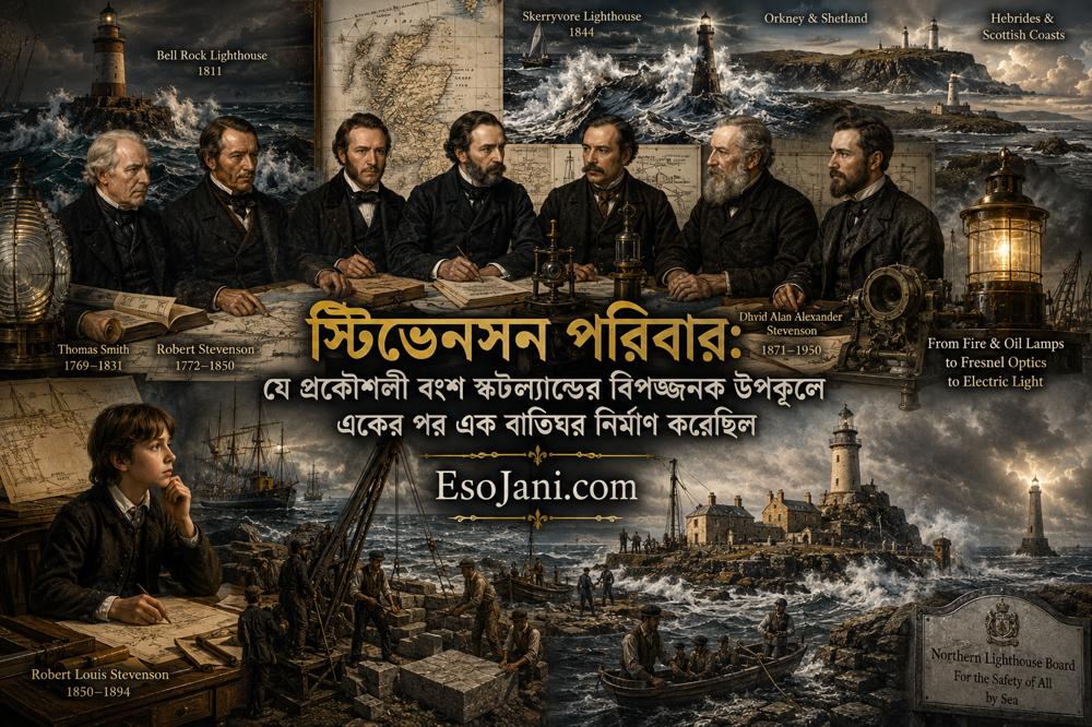 স্টিভেনসন পরিবার: যে প্রকৌশলী বংশ স্কটল্যান্ডের বিপজ্জনক উপকূলে একের পর এক বাতিঘর নির্মাণ করেছিল