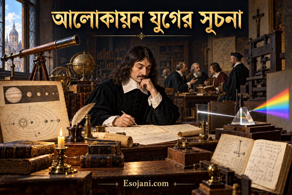 আলোকায়ন যুগের সূচনা: বৈজ্ঞানিক বিপ্লব ও যুক্তিবাদে বদলে যাওয়া ইউরোপ