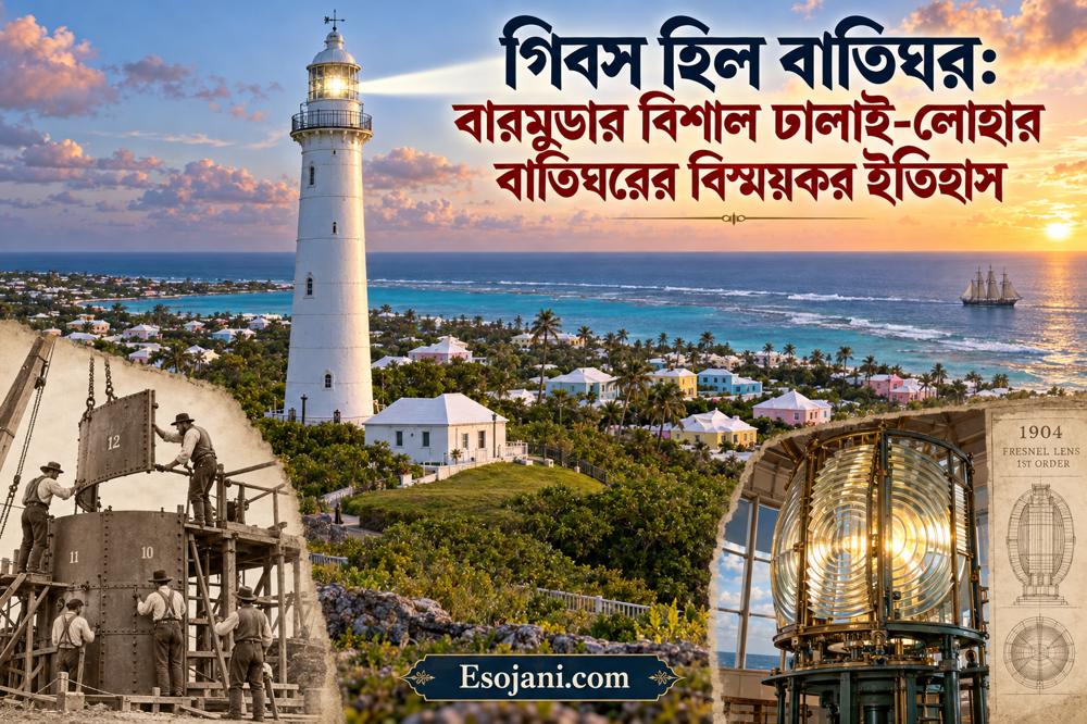 গিবস হিল বাতিঘর: বারমুডার বিশাল ঢালাই-লোহার বাতিঘরের বিস্ময়কর ইতিহাস