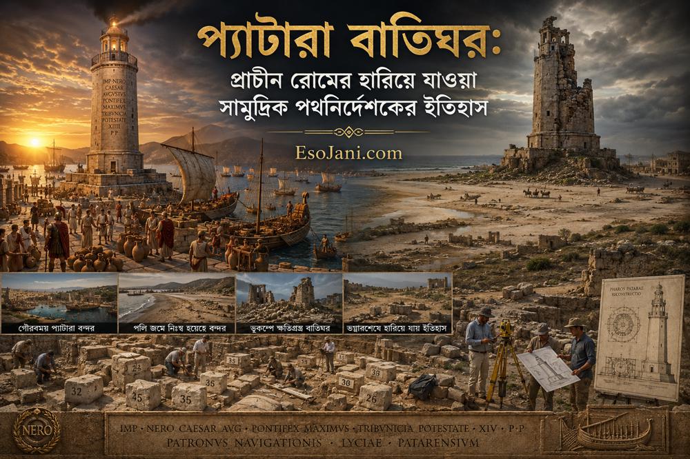 প্যাটারা বাতিঘর: প্রাচীন রোমের হারিয়ে যাওয়া সামুদ্রিক পথনির্দেশকের ইতিহাস