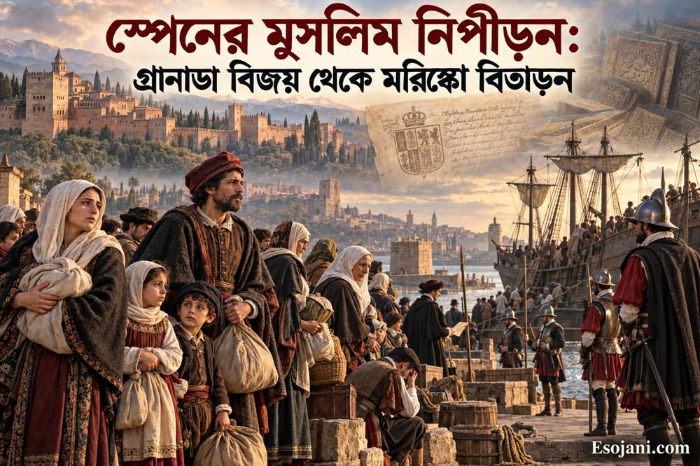 স্পেনের মুসলিম নিপীড়ন: গ্রানাডা বিজয় থেকে মরিস্কো বিতাড়ন
