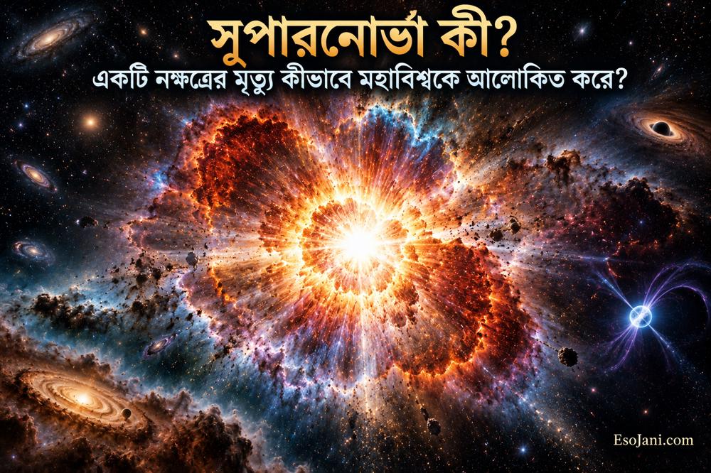সুপারনোভা কী? একটি নক্ষত্রের মৃত্যু কীভাবে মহাবিশ্বকে আলোকিত করে?