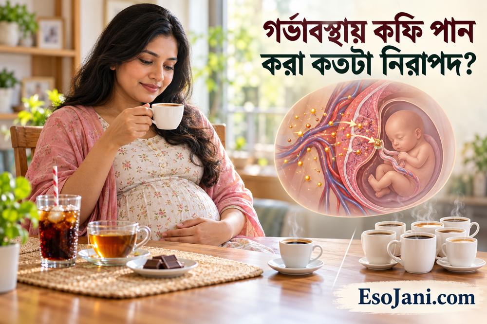 গর্ভাবস্থায় কফি পান করা কতটা নিরাপদ? ক্যাফেইনের নিরাপদ মাত্রা ও শিশুর ঝুঁকি