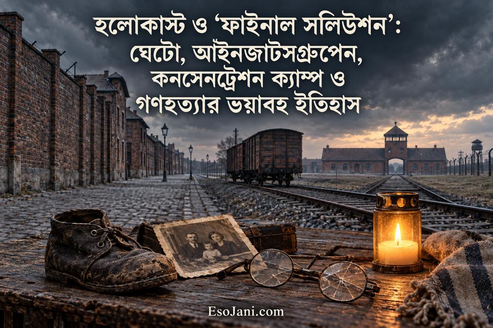 হলোকাস্ট ও ফাইনাল সলিউশন: ঘেটো, আইনজাটসগ্রুপেন ও গণহত্যার ইতিহাস