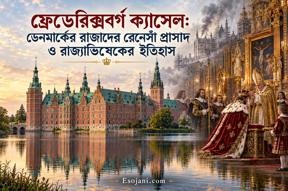 ফ্রেডেরিক্সবর্গ ক্যাসেল: ডেনমার্কের রেনেসাঁ প্রাসাদ ও রাজ্যাভিষেকের ইতিহাস
