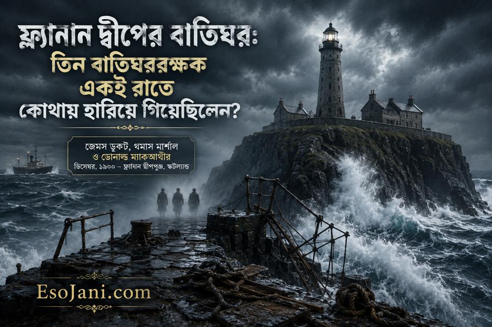 ফ্ল্যানান দ্বীপের বাতিঘর: তিন বাতিঘররক্ষক একই রাতে কোথায় হারিয়ে গিয়েছিলেন?