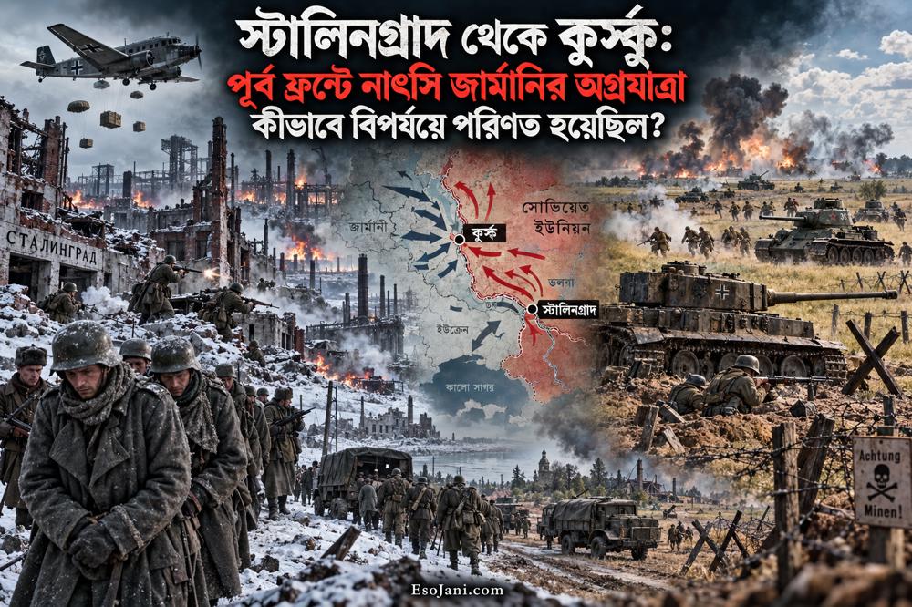 স্টালিনগ্রাদ থেকে কুর্স্ক: পূর্ব ফ্রন্টে নাৎসি জার্মানির বিপর্যয়ের ইতিহাস