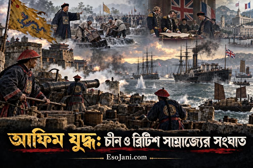 আফিম যুদ্ধ: চীন ও ব্রিটিশ সাম্রাজ্যের সংঘাত