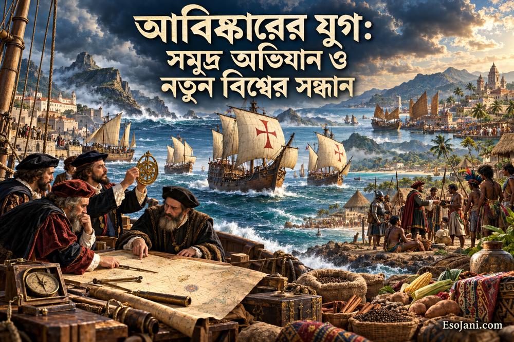 আবিষ্কারের যুগ: সমুদ্র অভিযান ও নতুন বিশ্বের সন্ধান