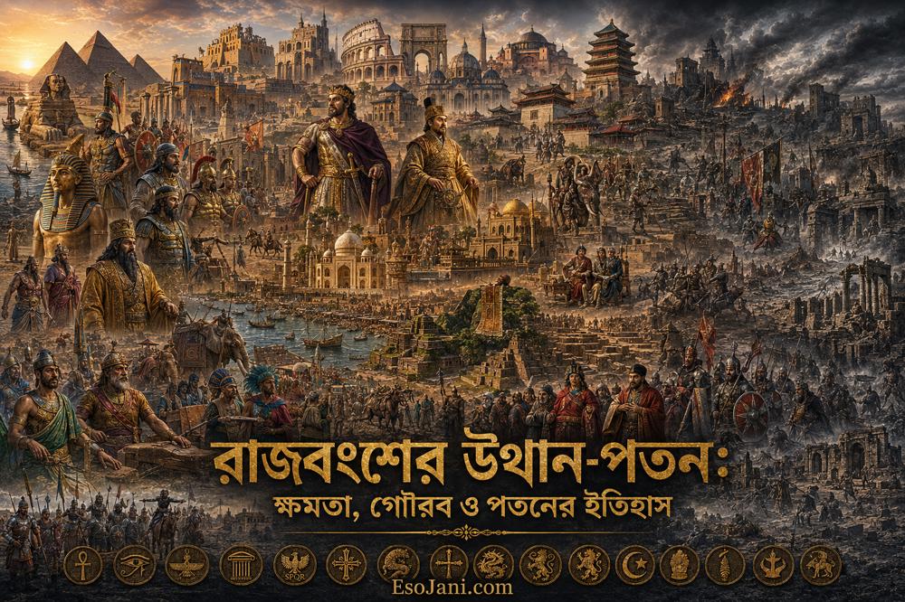 রাজবংশের উত্থান-পতন: ক্ষমতা, গৌরব ও পতনের ইতিহাস